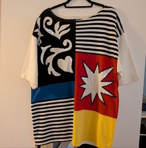 iBE Vintage Patchwork Shirt Oversized